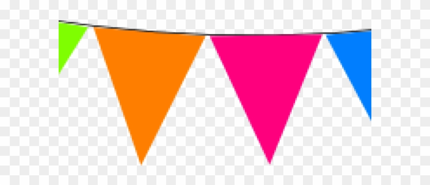Festival Clipart Bunting - Graphic Design - Png Download