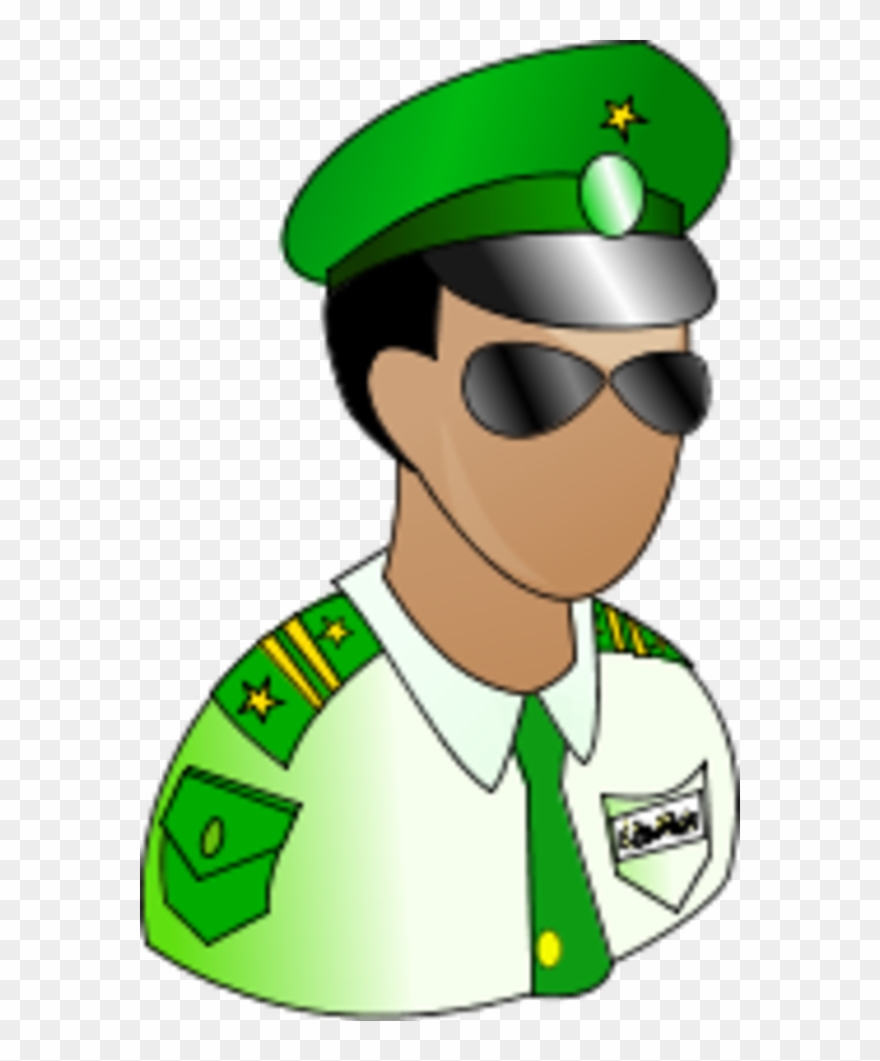 Vector Clip Art - Police Man - Png Download