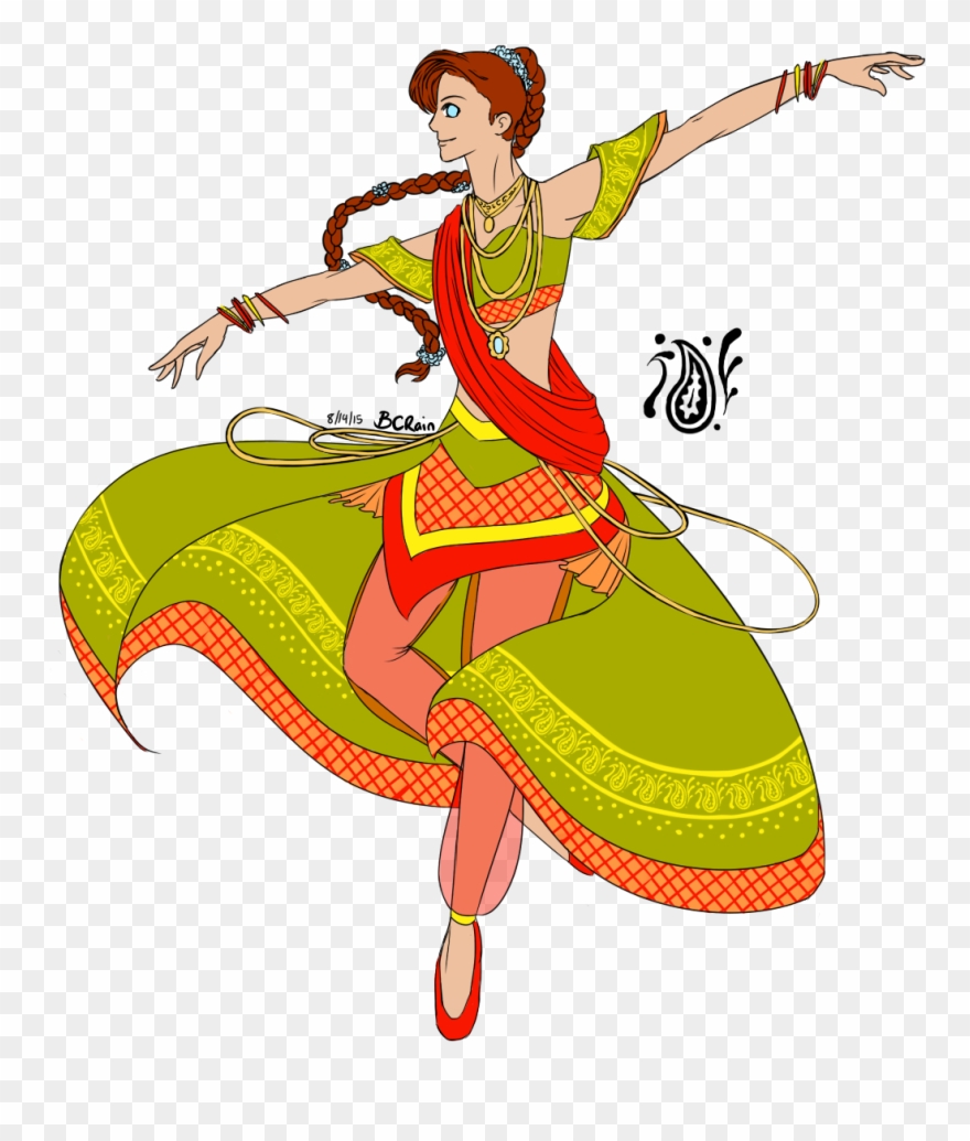 Png Open Dancer Istil Adopt By Bc Rain - Indian Dance Clipart Png Transparent Png