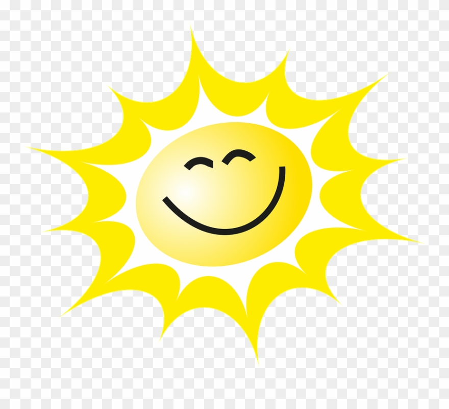 Smiling Sunshine Clipart 23, Buy Clip Art - Mensagem Amizade Amor E Arte - Png Download