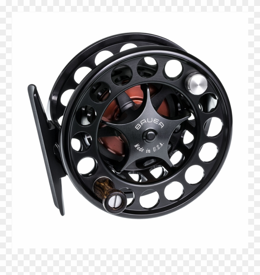 Bauer Sst Fly Reel - Bauer Sst Fly Reel Spare Spool: Sst 6 Spool; Black Clipart