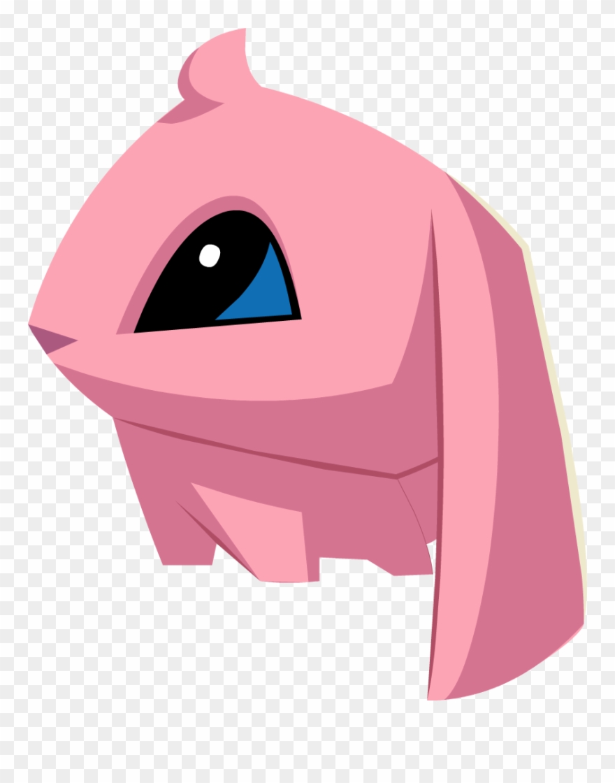 Pink Bunny Graphic - Animal Jam Pink Bunny Clipart