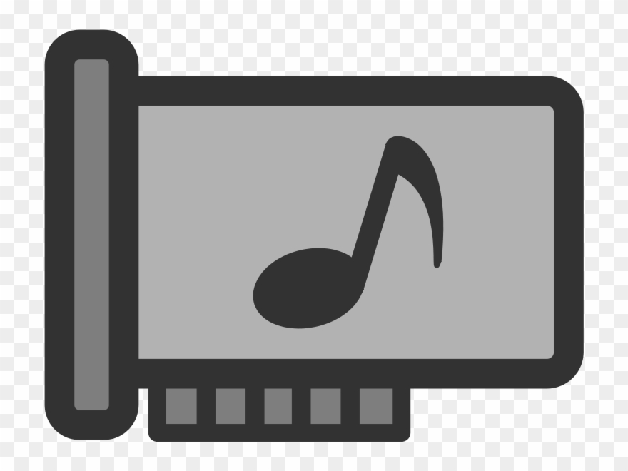 Free Ftsoundcard - Sonidos Medio De Comunicacion Clipart