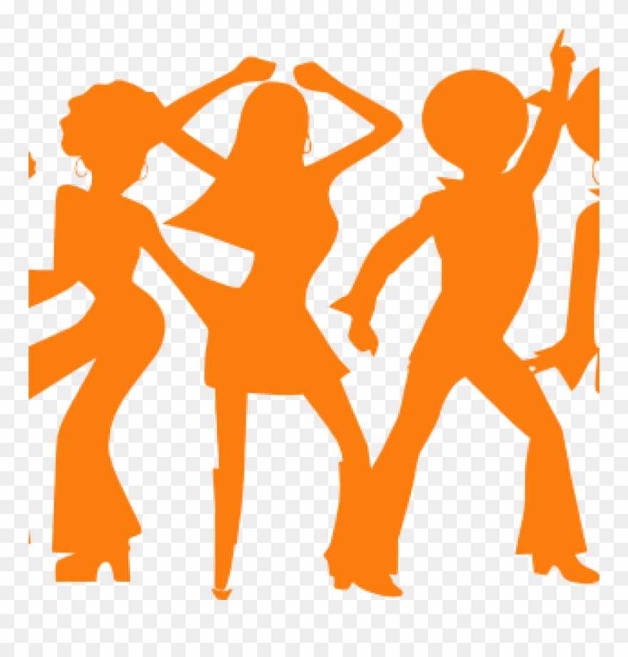 Free Disco Clipart Disco Party Clipart History Clipart - Dancing Group Clipart Png Transparent Png
