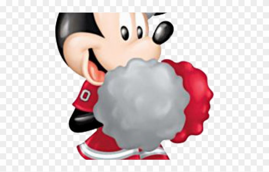 Cheerleader Clipart Minnie Mouse - Mickey Mouse Philadelphia Eagles - Png Download