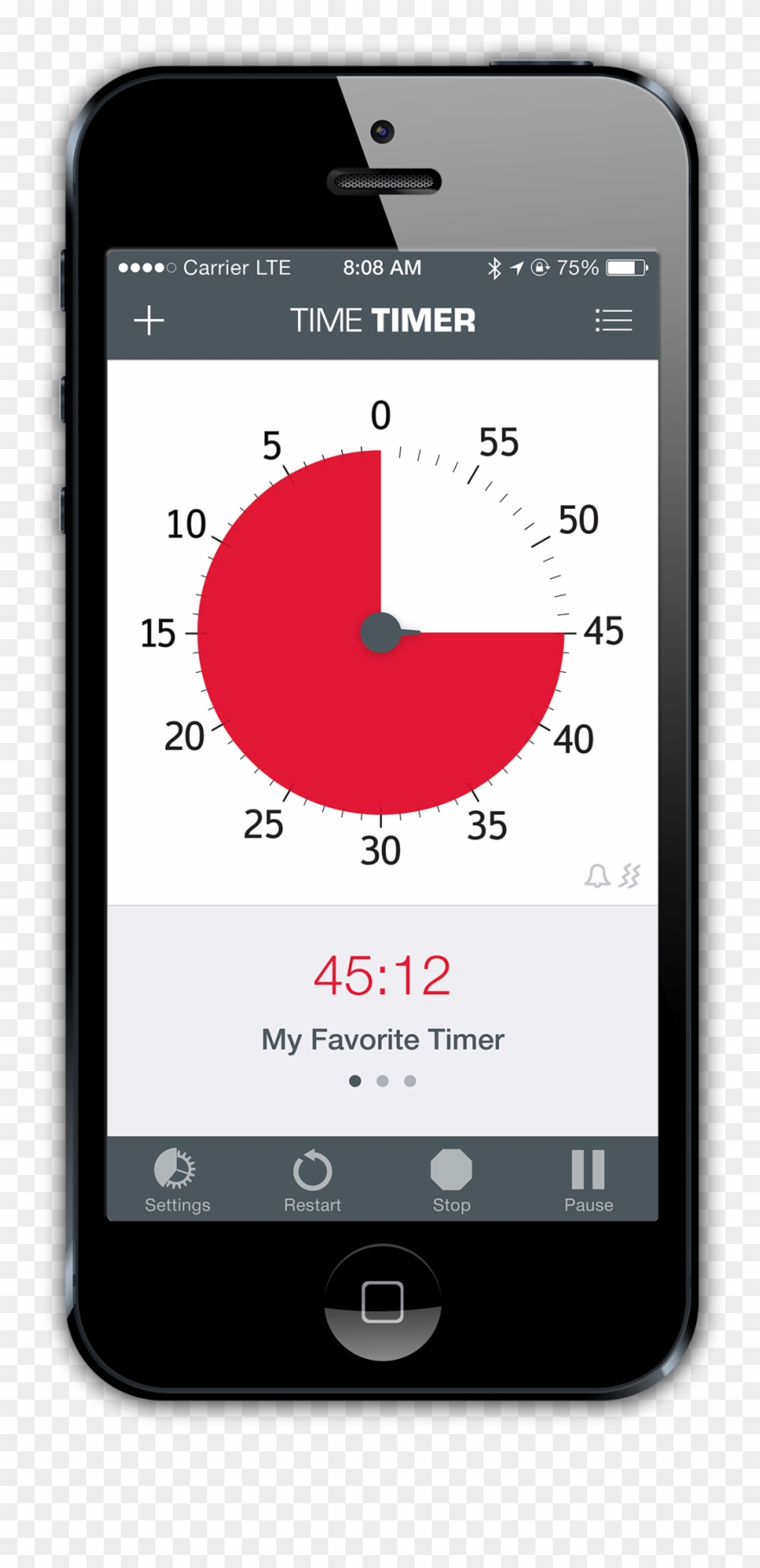 Freeuse Stock Bar Png For - Timer App Clipart