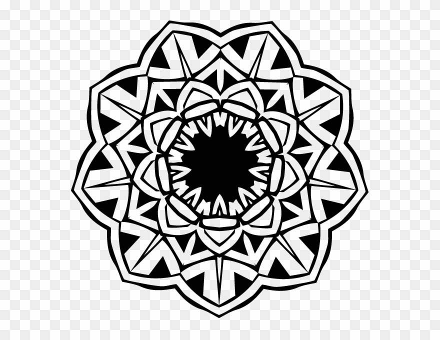 Mandala Fleur Clipart