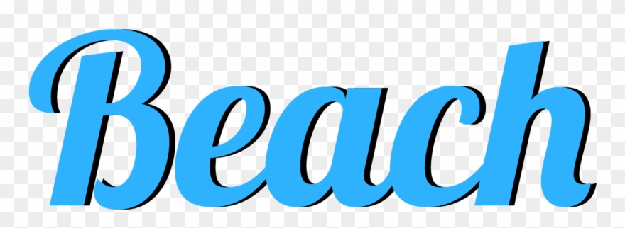 If You're Getting Hitched On The Beach These Invitations - Beach Text Png Clipart