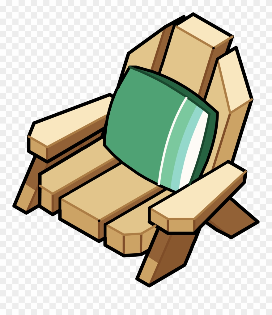 Cozy Porch Chair - Chair Furniture Club Penguin Clipart