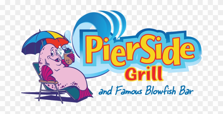Clipart Beach Outing - Pierside Grill Fort Myers Beach - Png Download