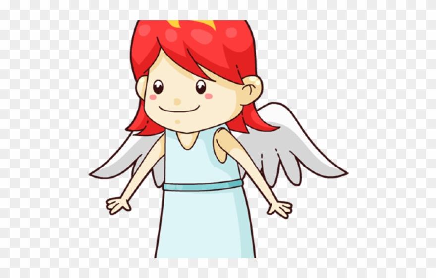 Angel Clipart Cute - Clip Art Angel Cartoon - Png Download