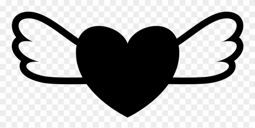 Heart With Wings Svg Png Icon Free Download 33394 Rh - Alas Duki Clipart
