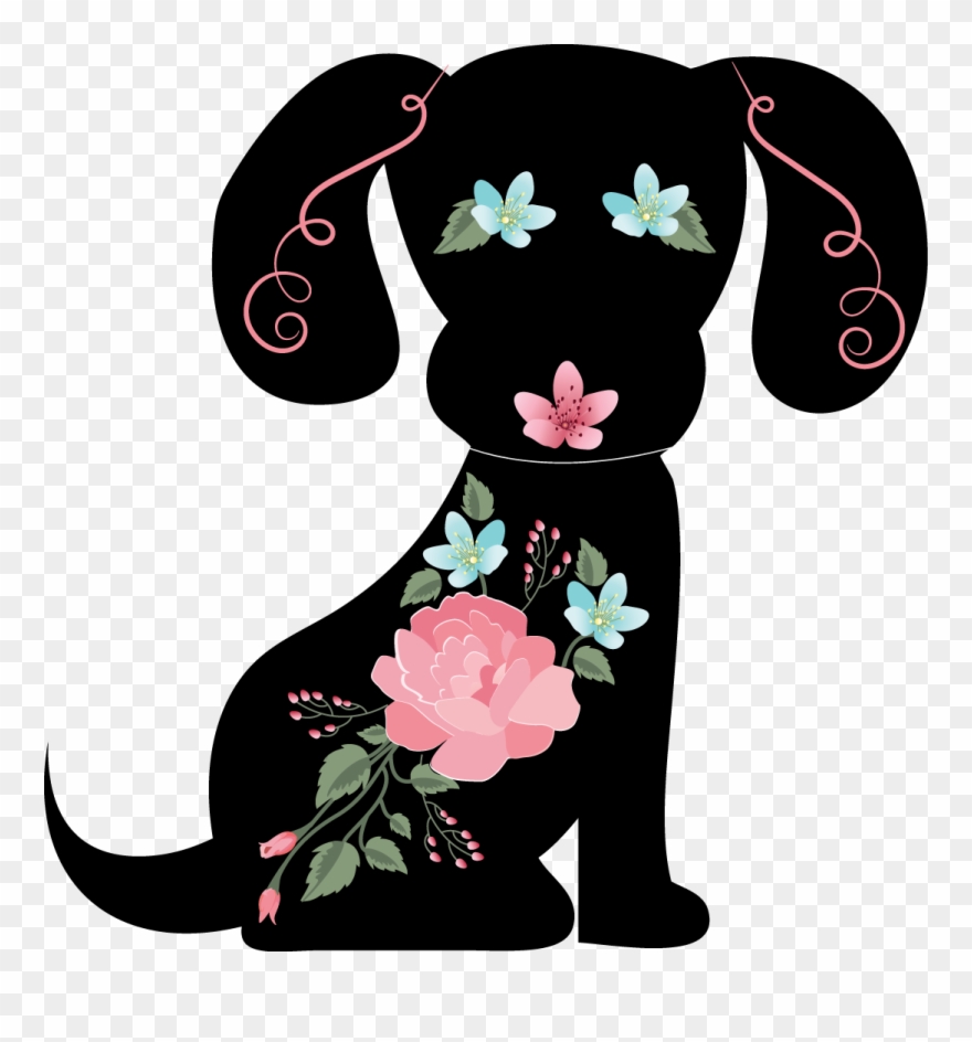 Silhouette Animals Is A Downloadable Machine Embroidery - Yorkshire Terrier Clipart