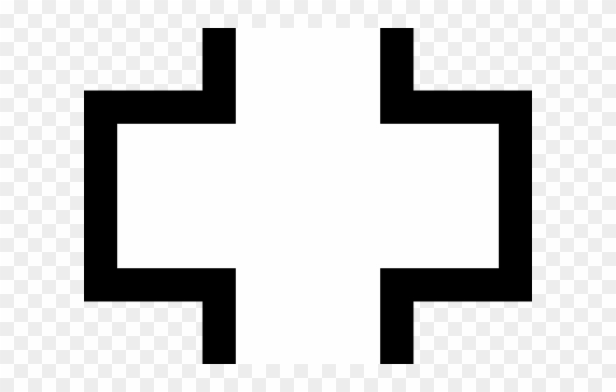 Cross Clipart Graveyard - Hospital - Png Download