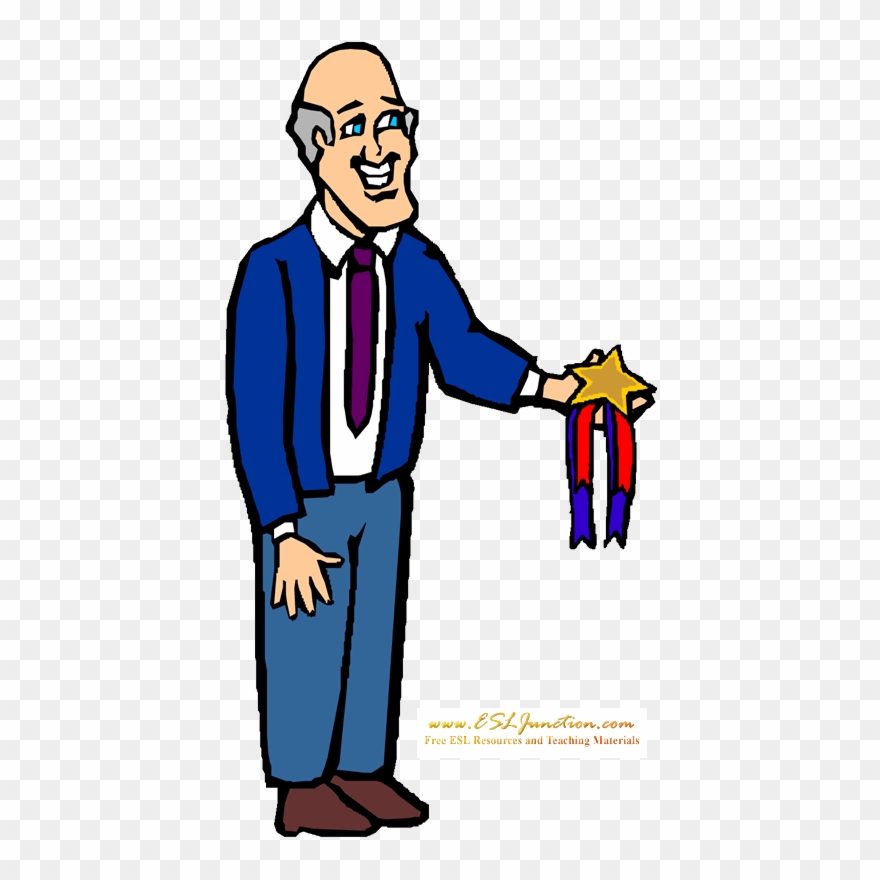 School Clipart Headmaster - People In School Flashcards - Png Download
