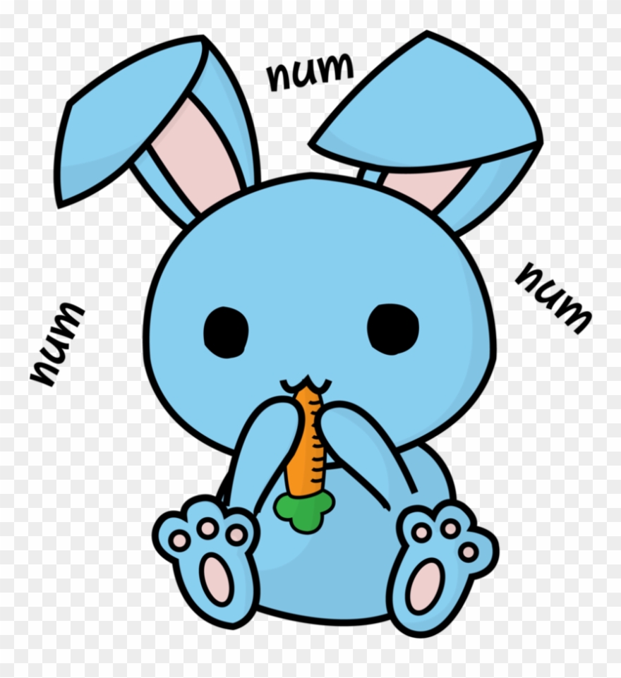Best Hd Chibi Bunny Vector By Mini Deus Pictures - Chibi Thỏ Ăn Cà Rốt Clipart
