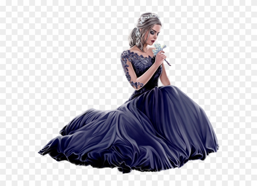 Ru Tube, Clip Art, Illustrations - Gown - Png Download