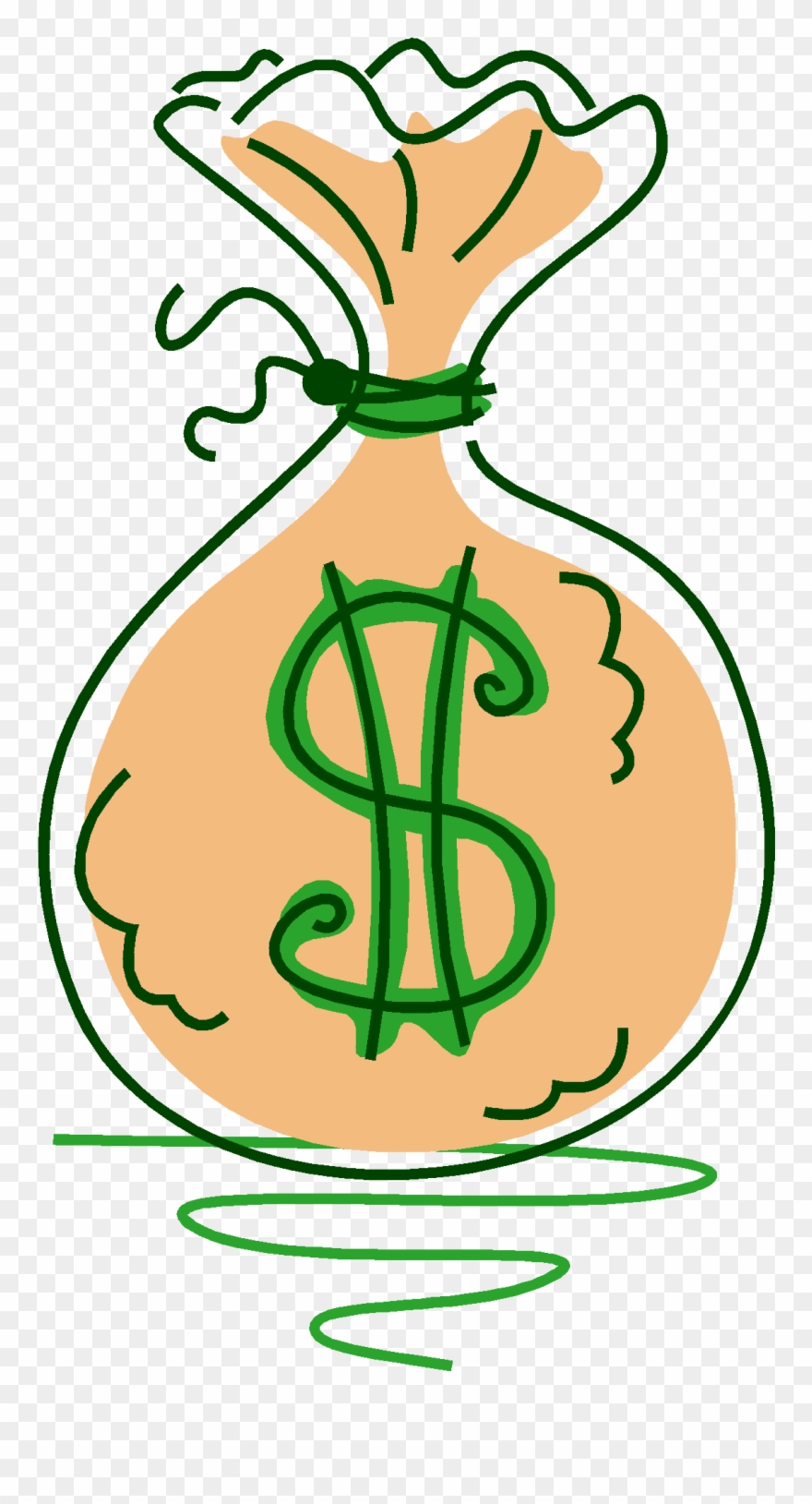Dollar Emoticon Clipart