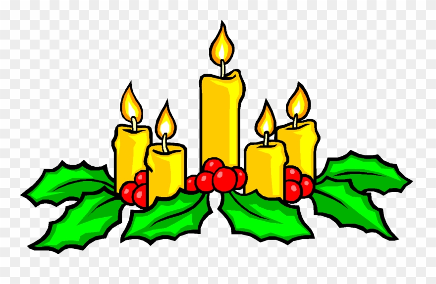 Advent Candles First Mennonite Church Kitchener - Clip Art Advent Wreath - Png Download