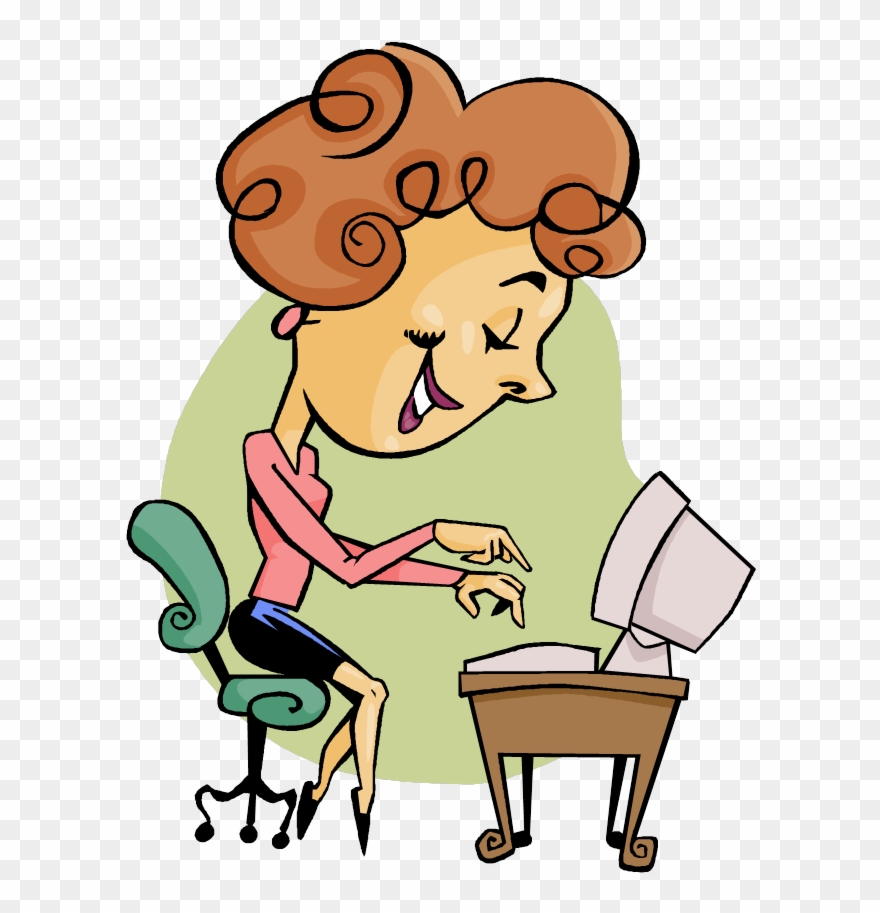 A Girl Named Michael - Secretary Clipart - Png Download