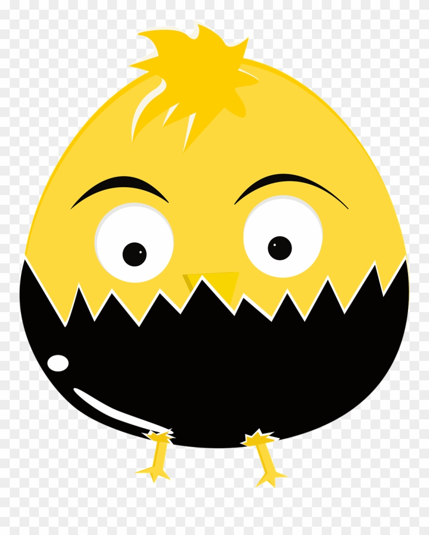 Baby Chick Tattoo 16, Buy Clip Art - ลูกไก่ การ์ตูน น่า รัก - Png Download