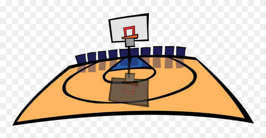 Background Basketball Cliparts 10, Buy Clip Art - Basketball Court Clipart Png Transparent Png