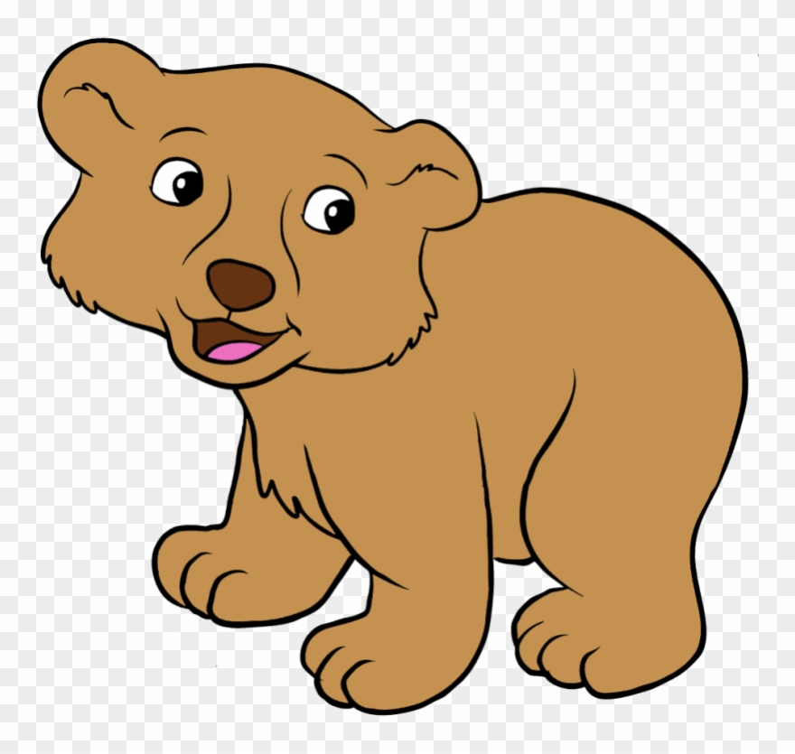 Medveď - Painting Clipart