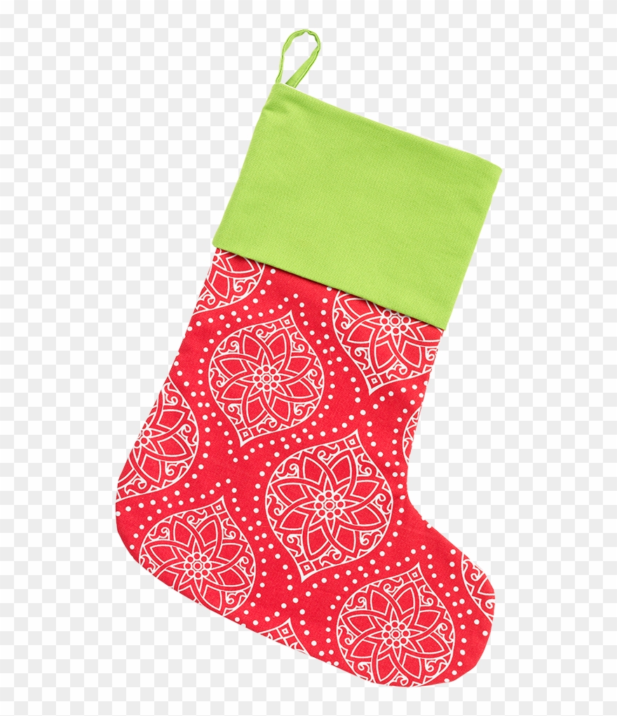 Socks Clipart Transparent Background - Classic Natural Christmas Stocking - Png Download