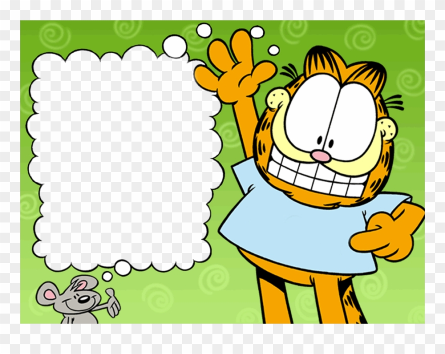 Background Garfield Clipart Garfield Odie Desktop Wallpaper - Garfield Cartoon Hd - Png Download