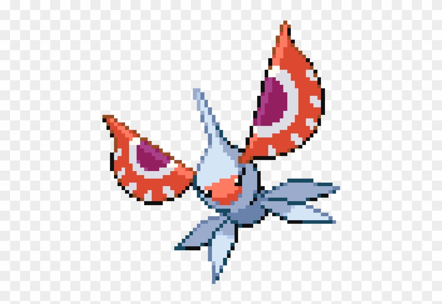 White Flying Bug Pokemon Clipart