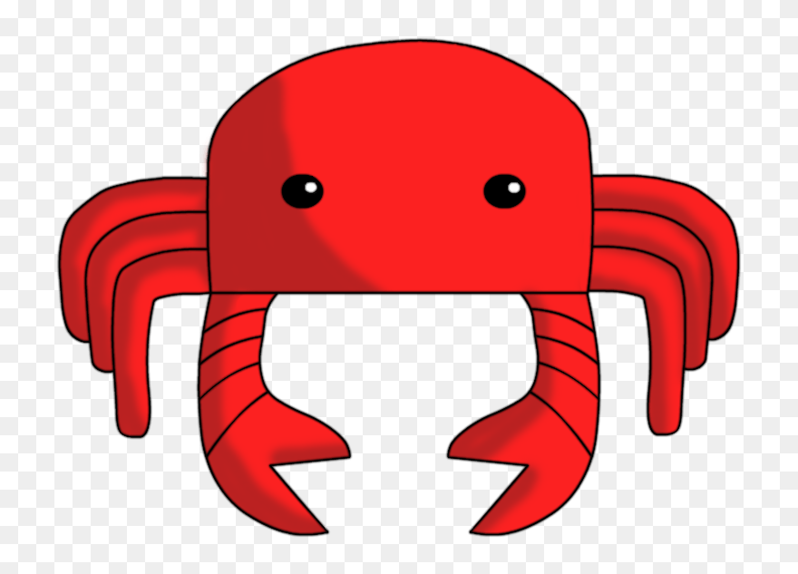 Crab Clipart Clear Background - Clip Art - Png Download