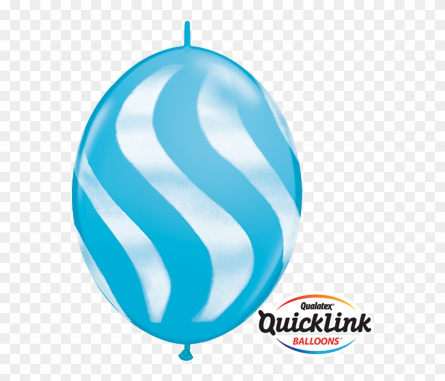 Wavy Stripes White Robin´s Egg Blue Clipart