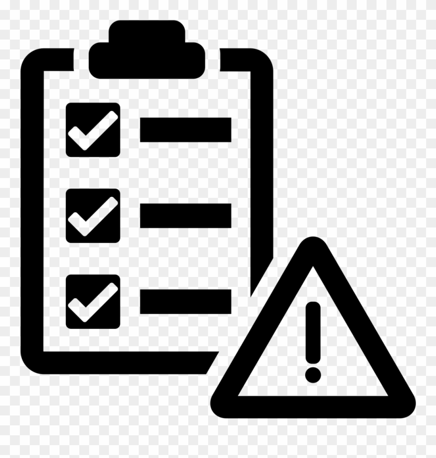 Workplace Safety Site Assessments - Risk Management Icon Clipart