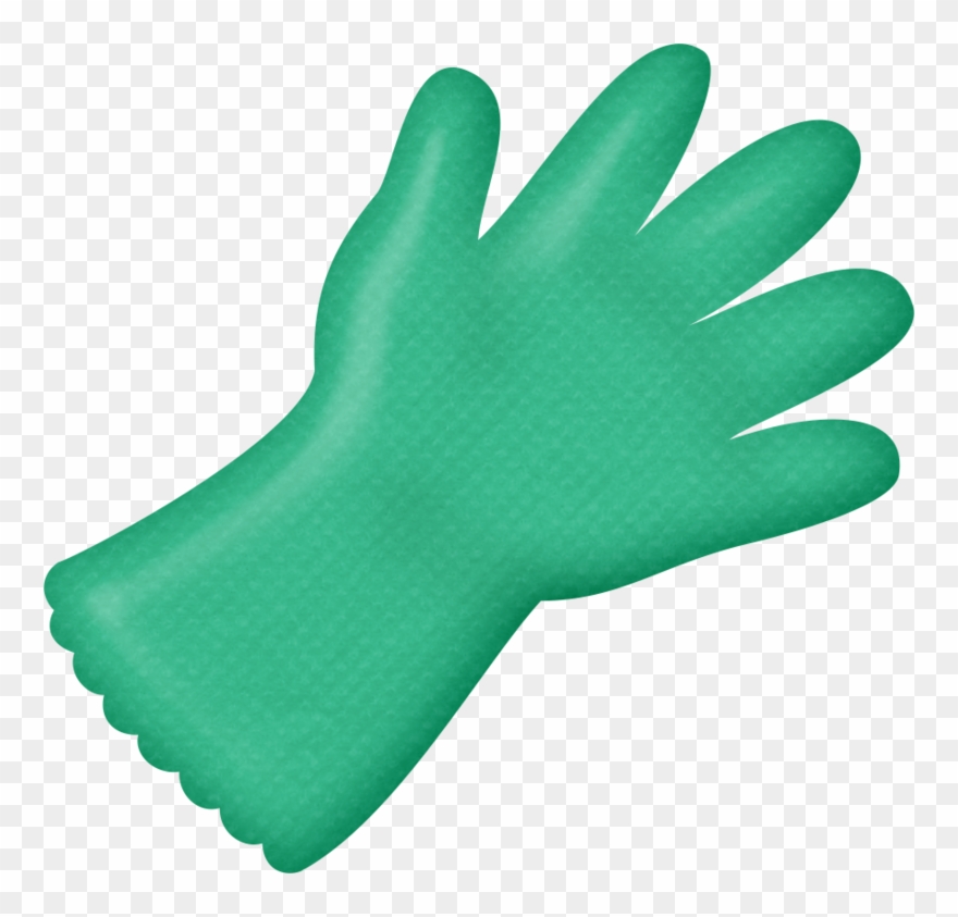 Glove Clipart Tool - Rubber Glove Clip Art - Png Download