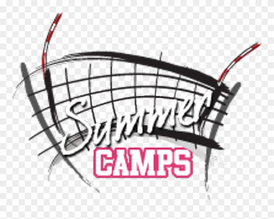 Summer Camp Volleyball Clipart