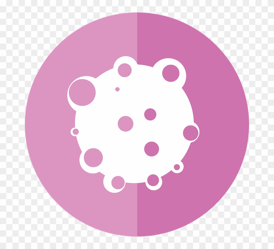 Breast Cancer Clipart 9, Buy Clip Art - Cartoon Breast Cancer Cells - Png Download