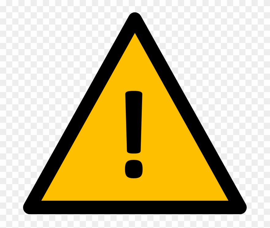 Alert - High Voltage Sign Vector Clipart