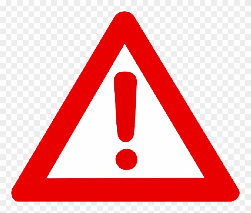 Achtung Sign Clipart