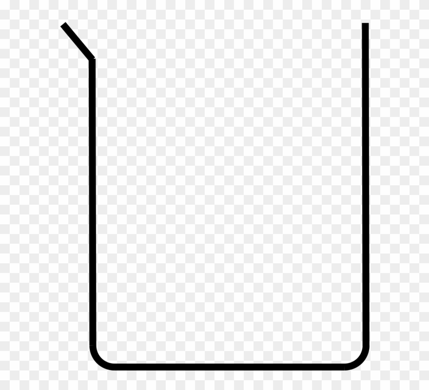 Glassware Cliparts 24, Buy Clip Art - Scientific Drawing Of A Beaker - Png Download