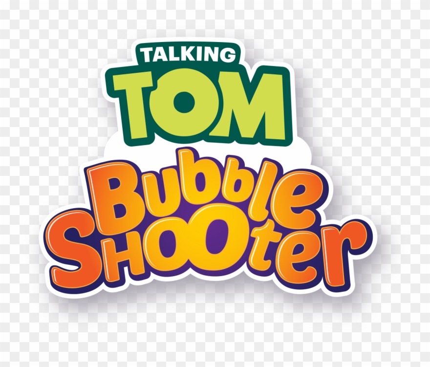 Talking Tom Bubble Shooter App Review - Talking Tom Bubble Shooter Logo Clipart