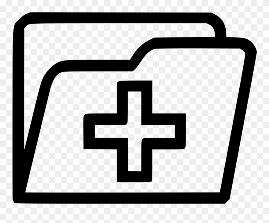 Medical Records Comments - Cross Icon Transparent Background Clipart