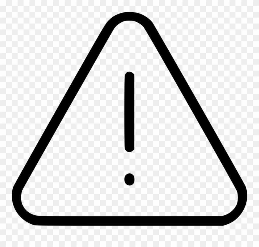 Attention Error Alert Caution Comments - Icon Clipart
