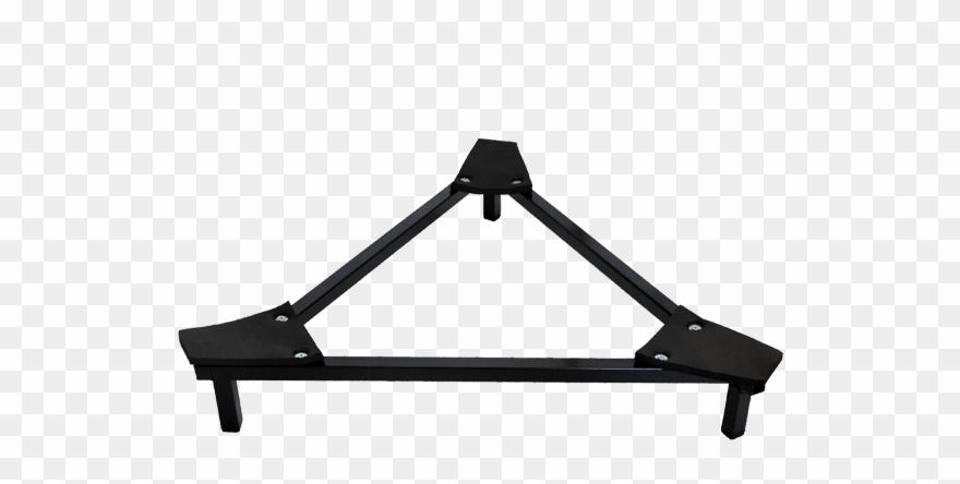 Triangle Support For Bass Steeldrum - White Clipart