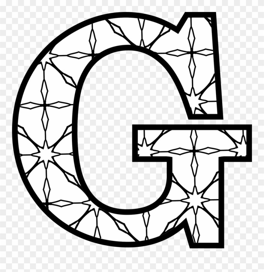 María José Argüeso - Printable Alphabet Letter G Clipart