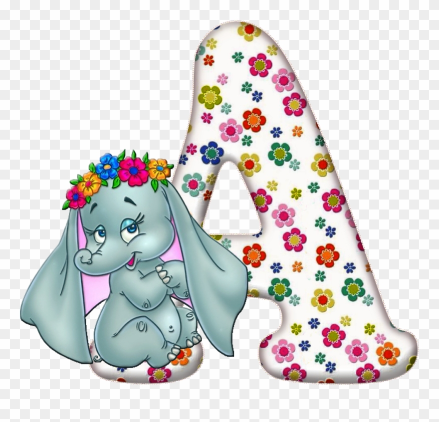 De Alfabeto Decorativo Flower Alphabet, Stencil Clipart