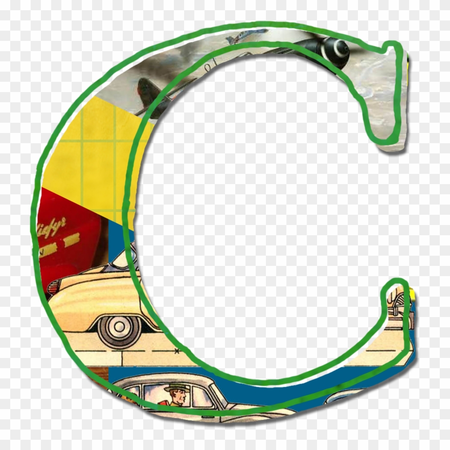 Vintage Map Alphabet ~ All Letters Available On Pgs, Clipart