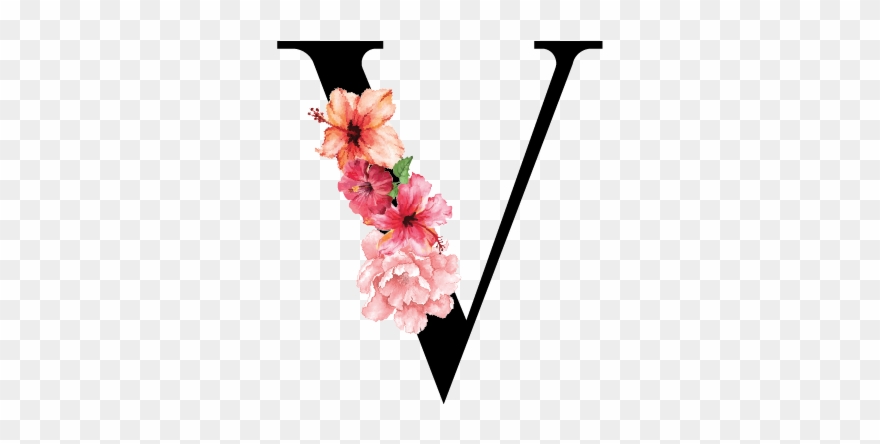 Initials Flowers - Graphics - Graphics Clipart