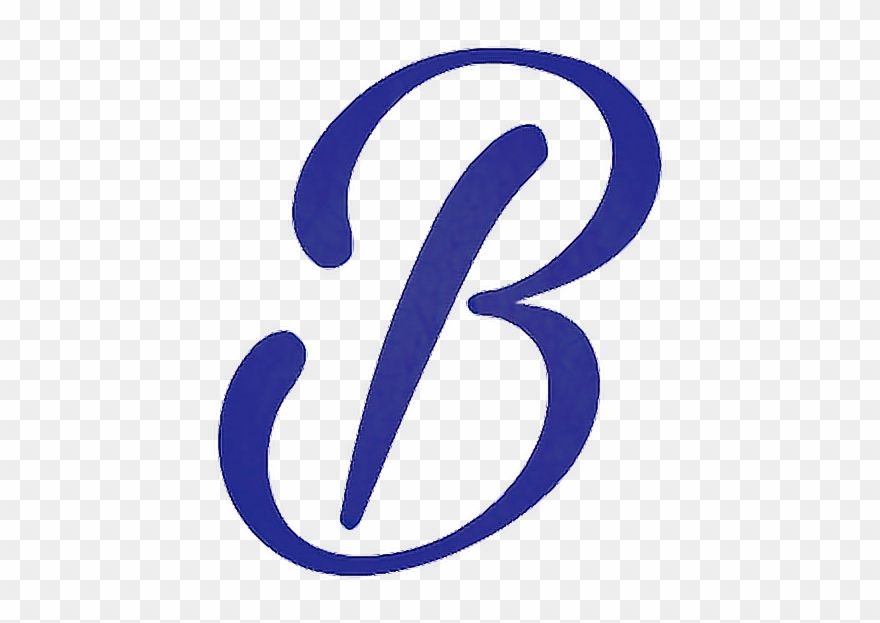 Freetoedit Sticker Letter B Fonts Initials Monogram - Depression Is A Bitch Clipart