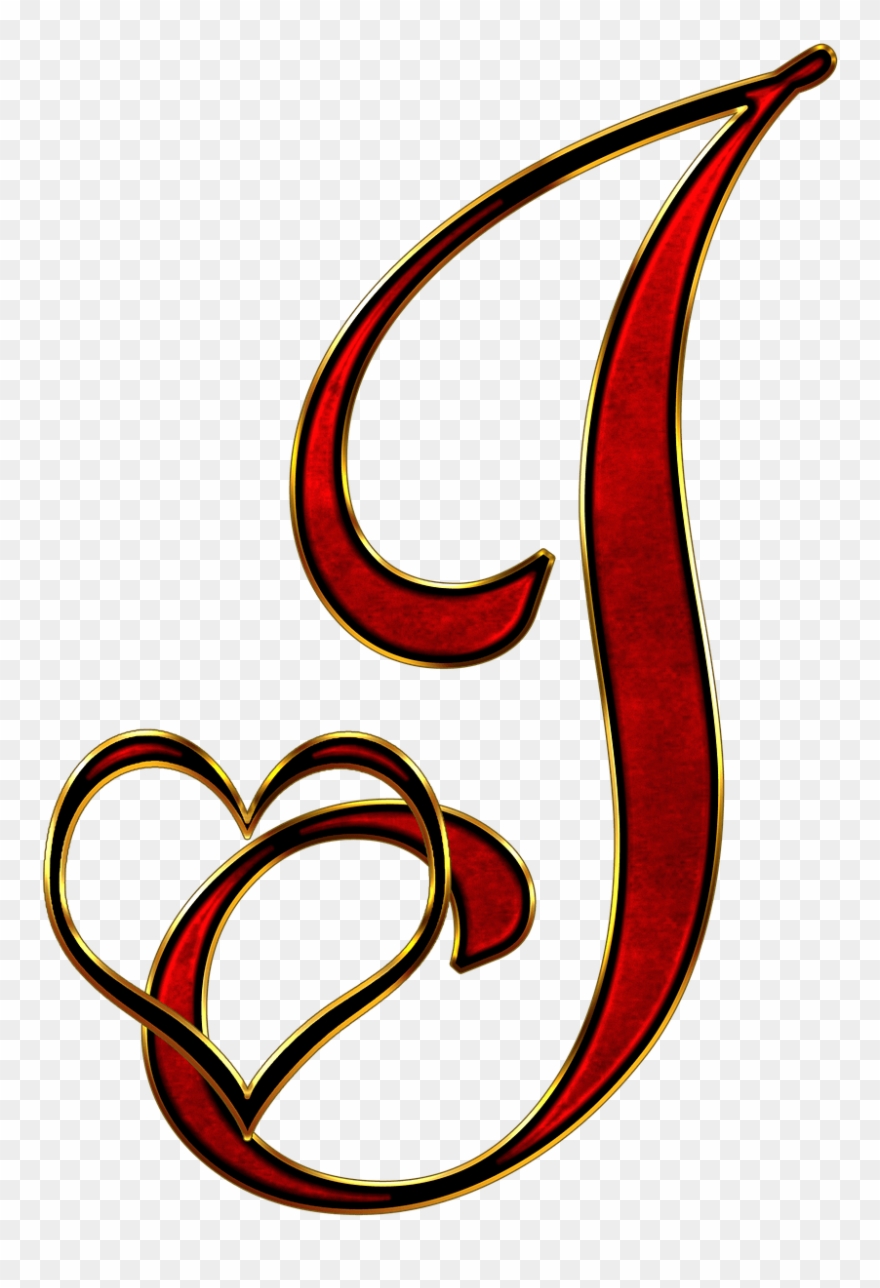 Valentine Capital Letter I - Valentine's Capital Letter Clipart