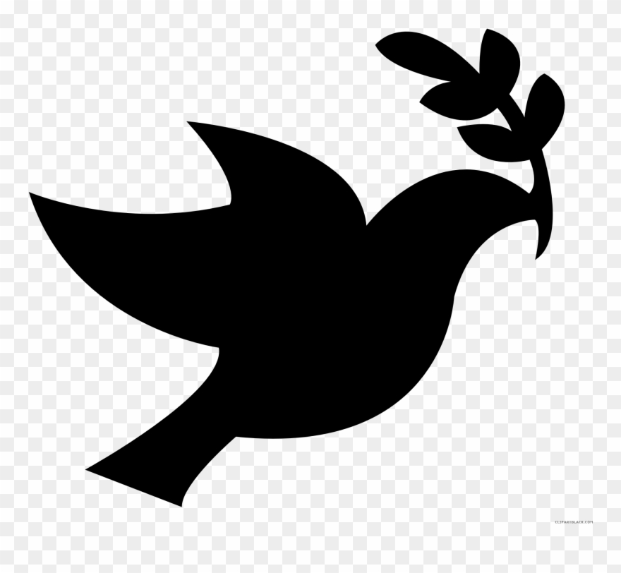 Royalty Free Stock Dove Page Of Clipartblack Com Christian - Peace Dove Svg - Png Download